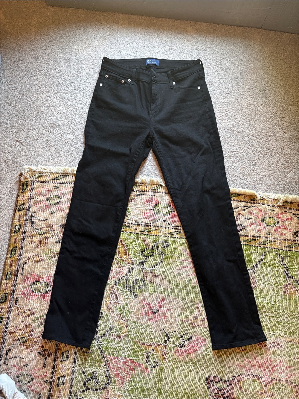GAP Black Women's vintage straight jeans